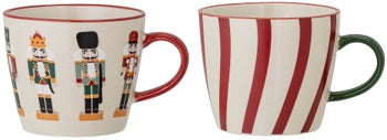 Zestaw dwóch kubków Jolly 300 ml Dziadek do Orzechów - świąteczne – obraz-1