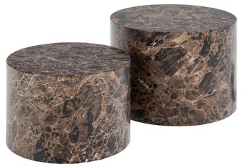 Zestaw okrągłych stolików kawowych Dice – grafika-1.