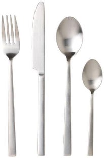 Zestaw sztućców Glam&Taste srebrne – obraz-1