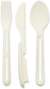 Zestaw sztućców Klikk (3-set) biały – obraz-1