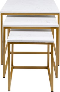 Key West sidebord, guld (3/Set) – billede-1.