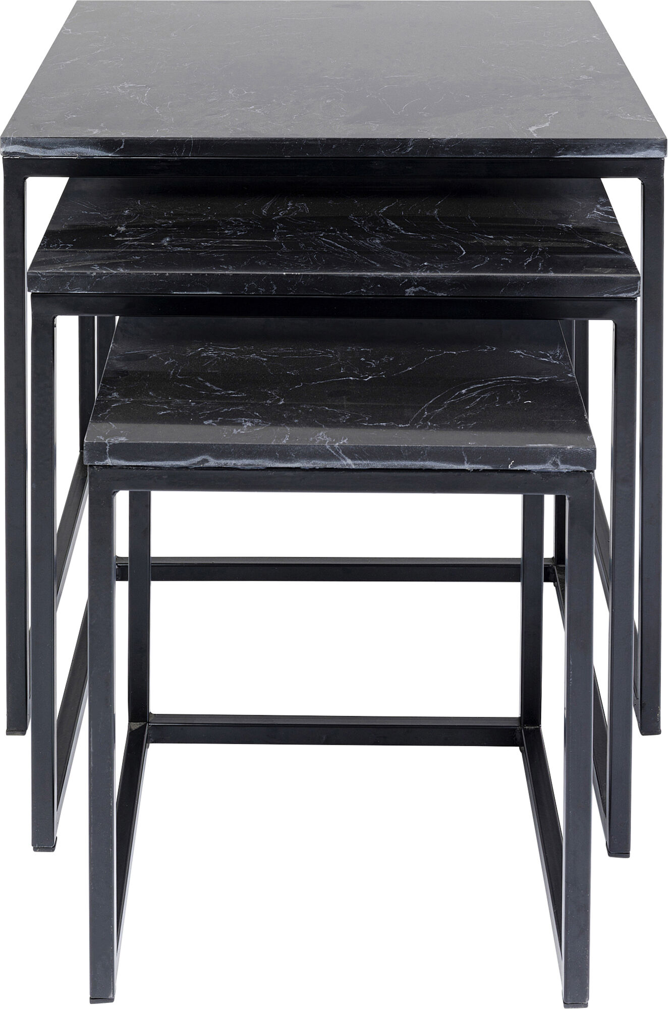 Mesa auxiliar Key West negro (3/Set) – Imagen-1.