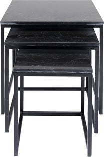 Mesa auxiliar Key West negro (3/Set) – Imagen-1.